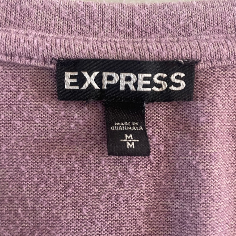 Women’s express sweater / 3/4 length. Size medium